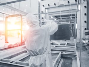 Coatings worker
