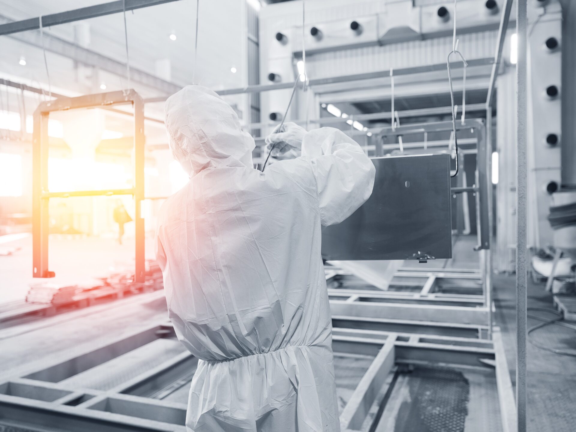Coatings worker