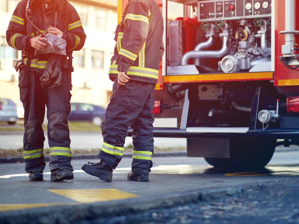Fire and services workers