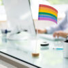 Inclusive Diversity LGBT Colors. Diversity And Inclusion work workplace office