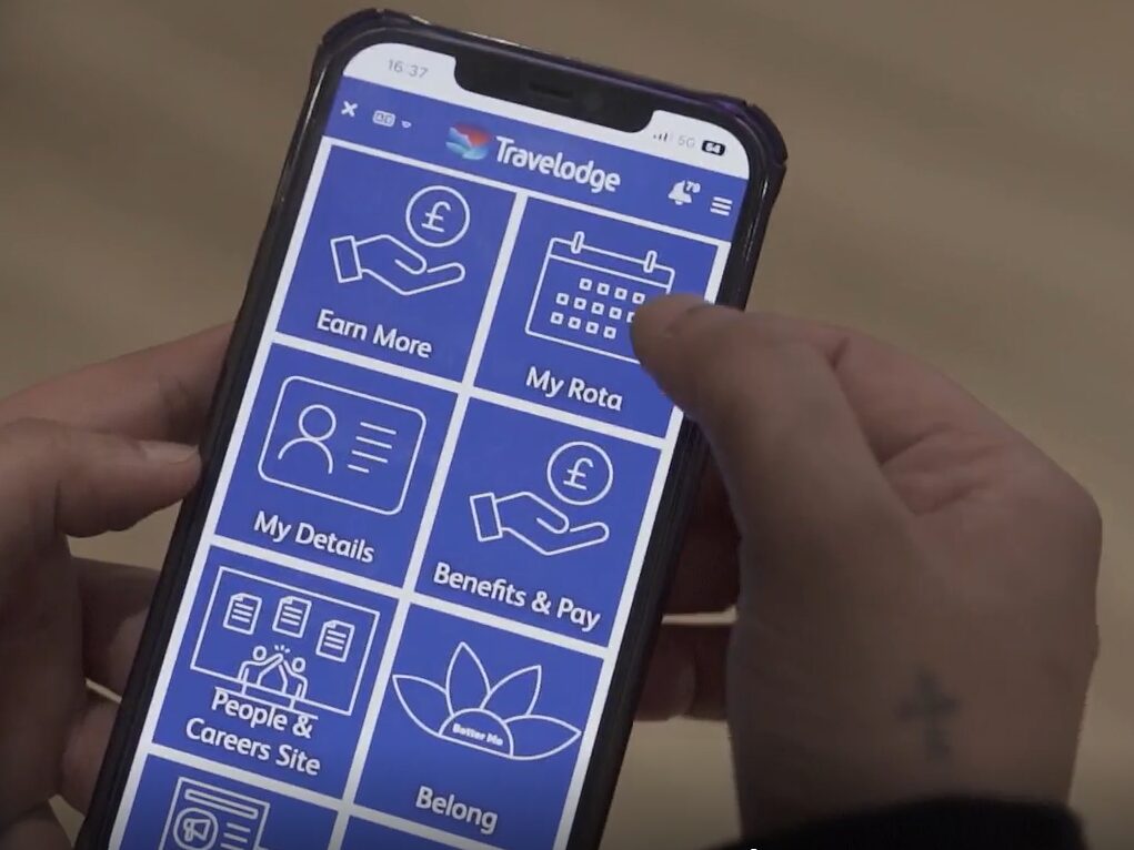 Travelodge HR tech Zellis