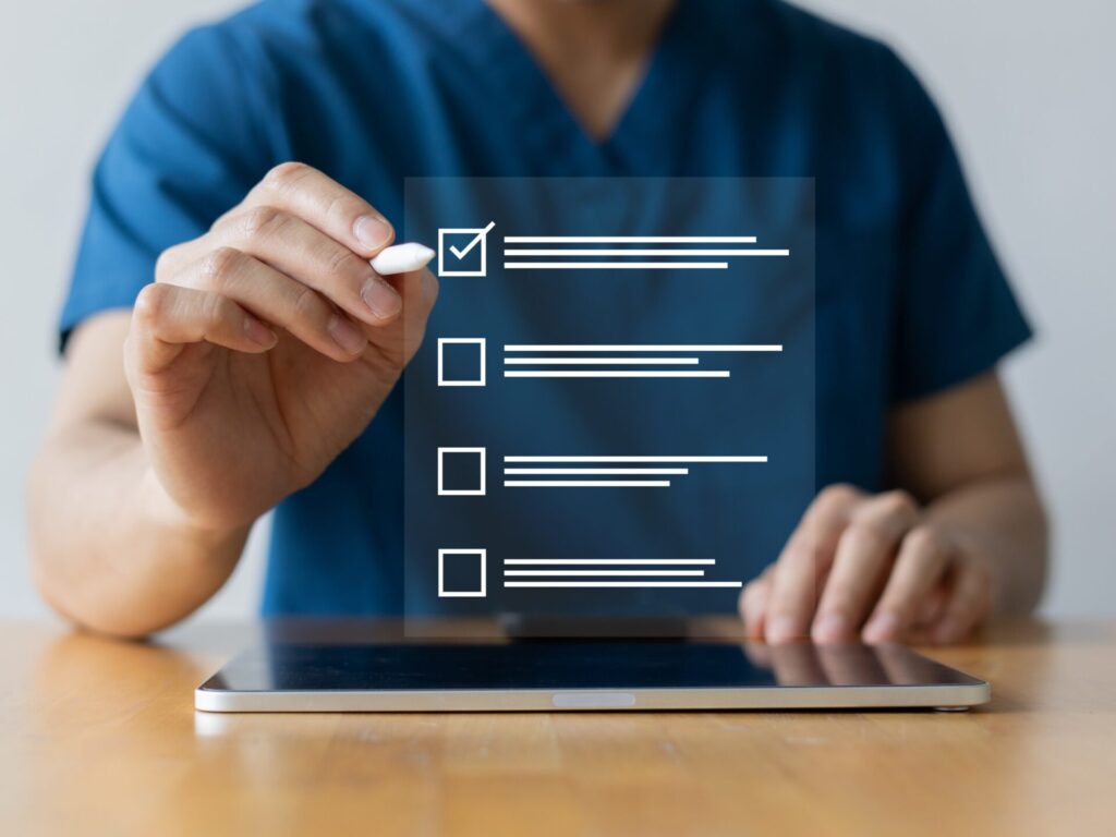 Digital health check