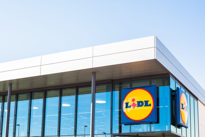 LIDL supermarket chain brand logo