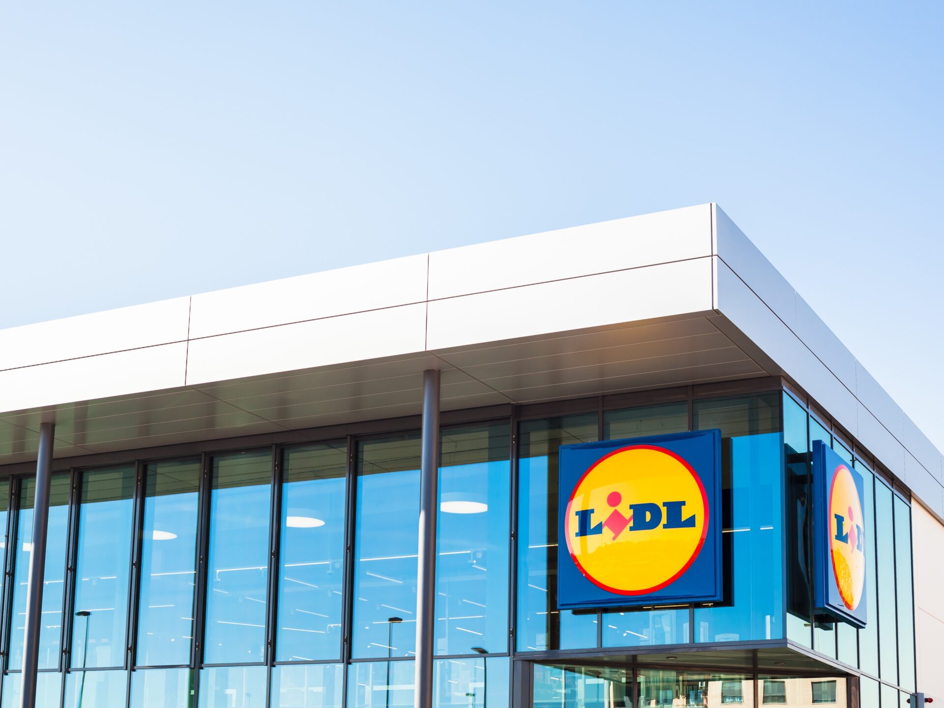 LIDL supermarket chain brand logo
