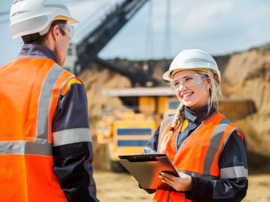 Female Miner
