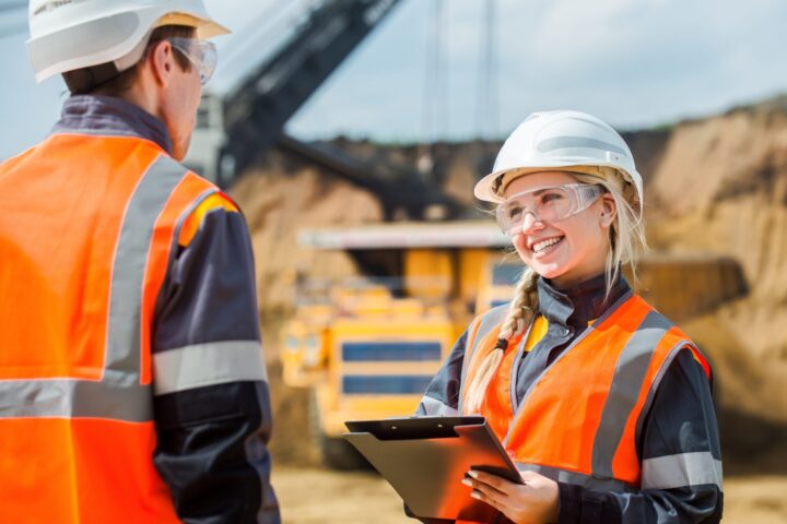 Female Miner