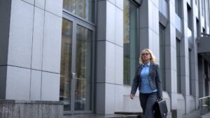Professional female lawyer