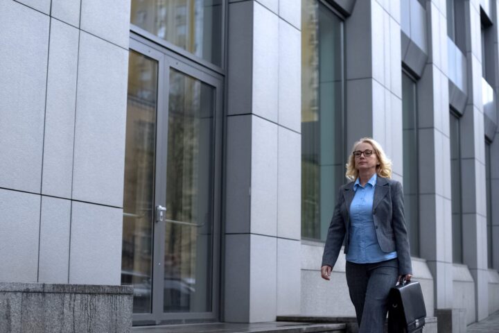 Professional female lawyer