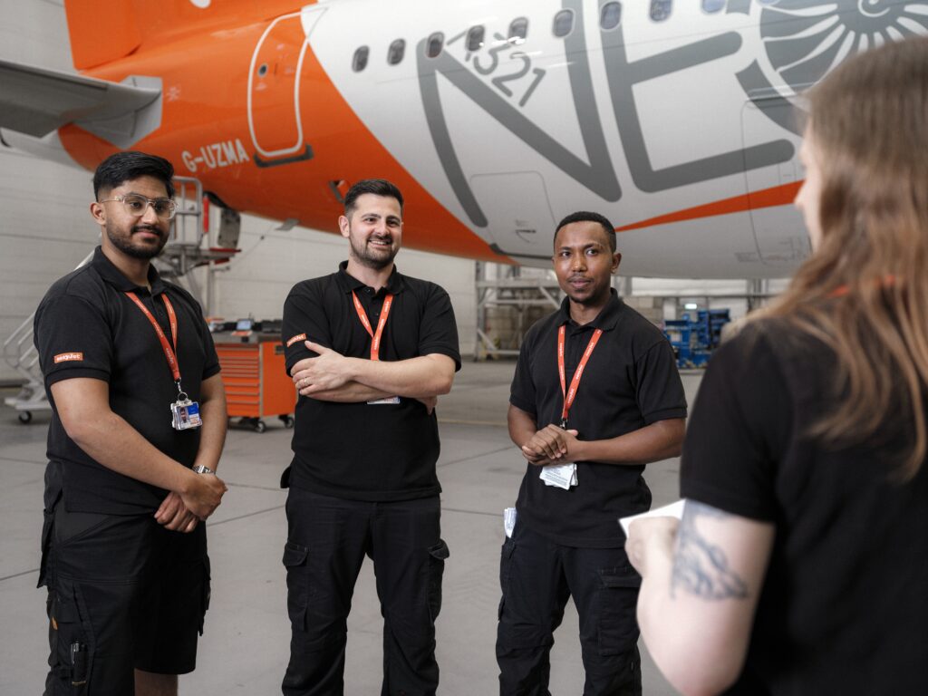 easyJet apprentices