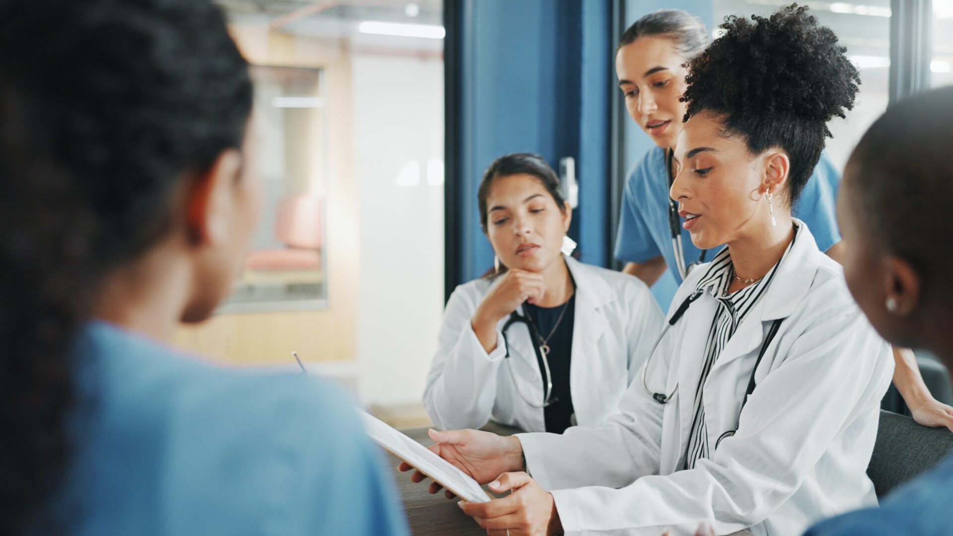 Healthcare workers support