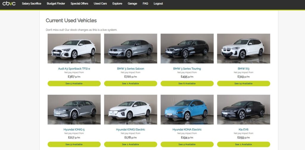 CBVC salary sacrifice